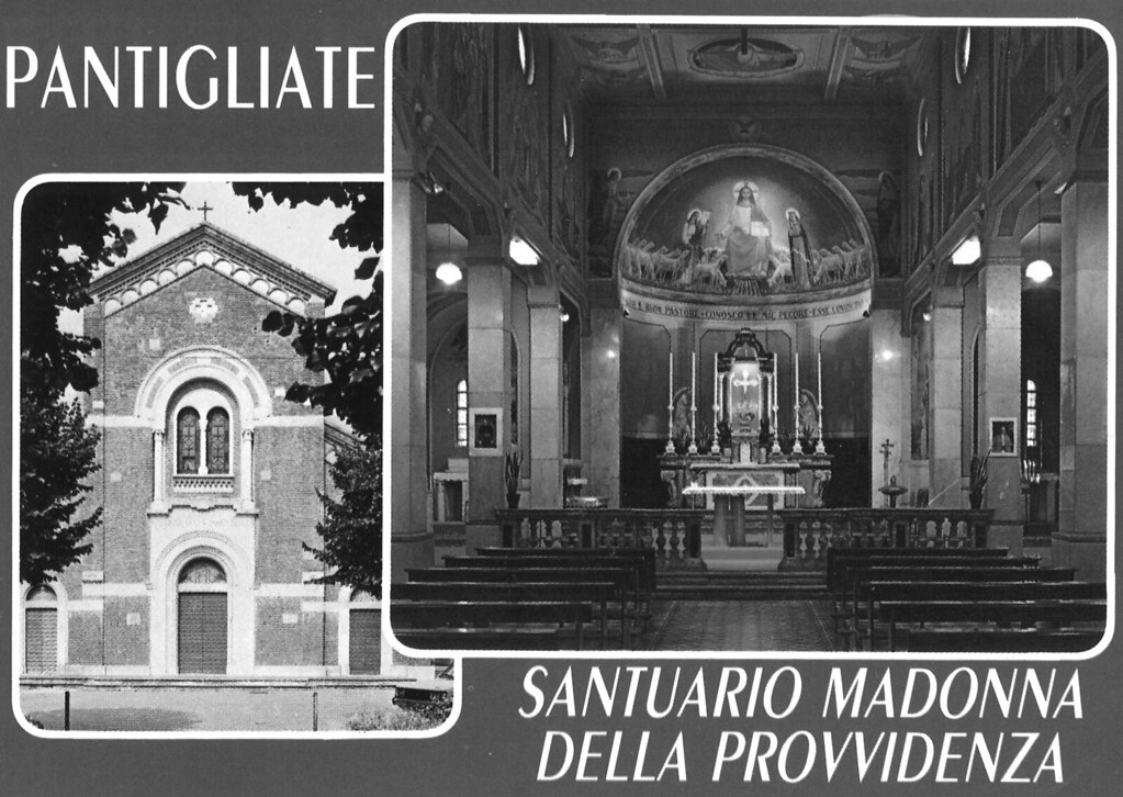 18_Cartolina postale degli anni 70. Santuario Madonna della Provvidenza