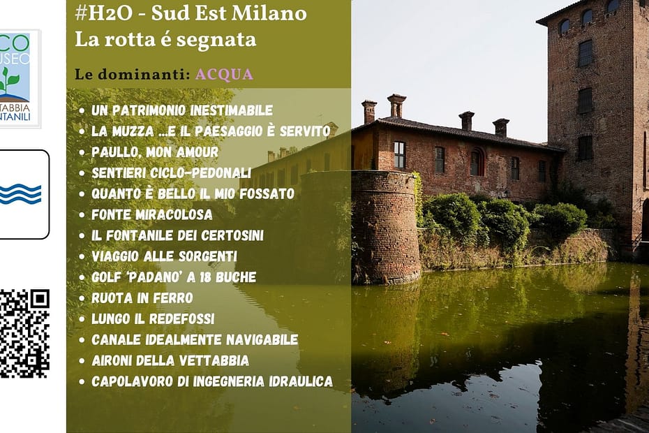 H20 Sud Est Milano - Dominanti Le Acque Ecomuseo Vettabbia Fontanili