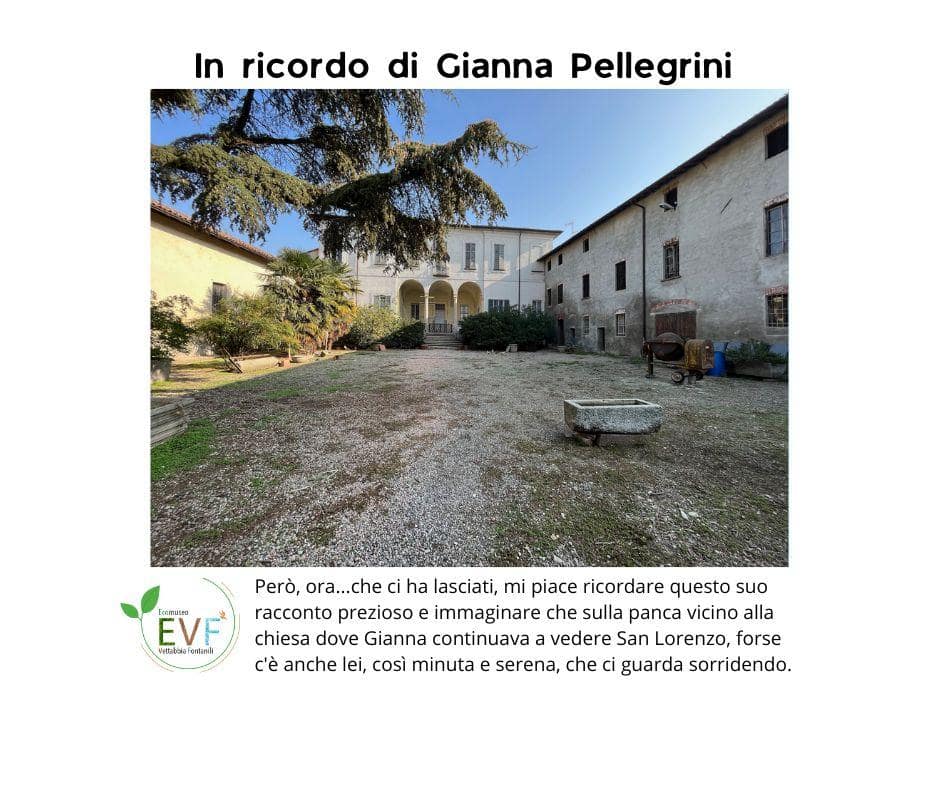 In ricordo di Gianna Pellegrini - Cascina Cantalupo, racconto di Elisabetta Viganò